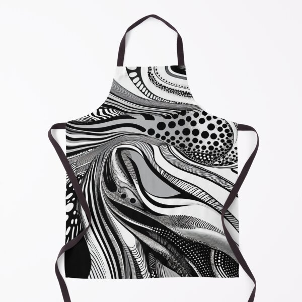 Item preview, abstract art black and white 2 designed and sold by Elite Print Studio.