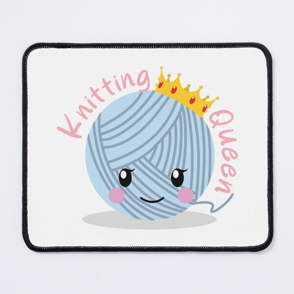 Item preview, Knitting Queen designed and sold by Lazy-Kangaroo.