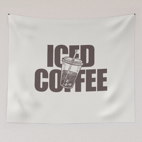 Item preview, ICED COFFEE designed and sold by Mono-Mark.