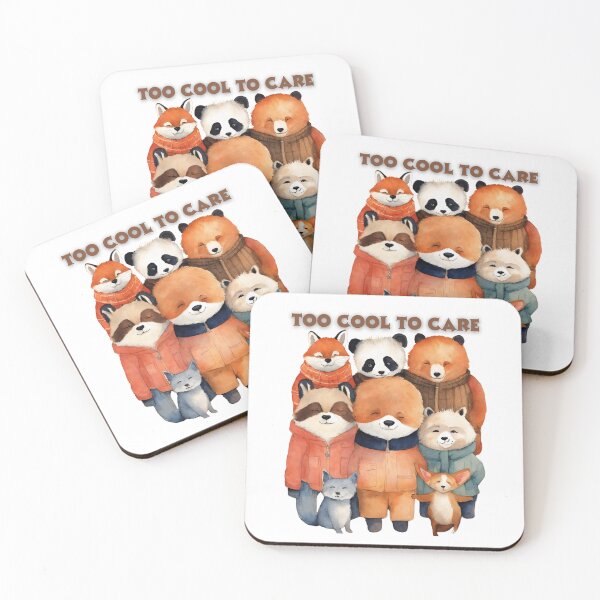 Item preview, too cool to care designed and sold by leenasobky14.