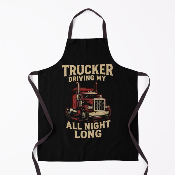 Item preview, Trucker Life: Driving All Night Long – Road Warrior Pride designed and sold by EvelynsSunShop.