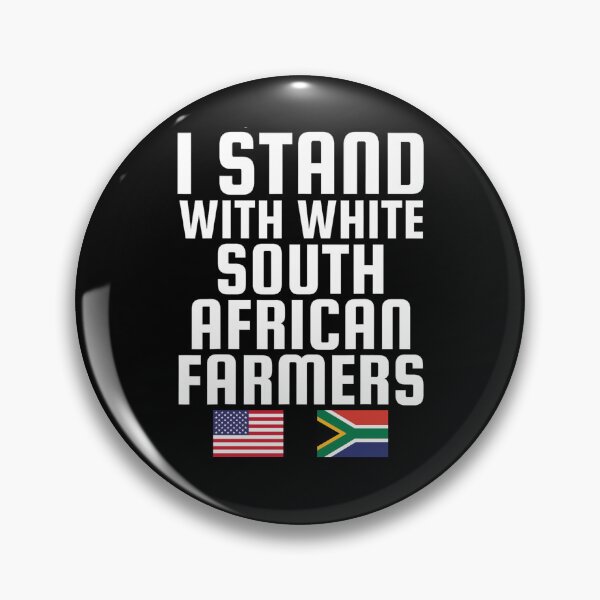 Item preview, I stand with White Farmers – Political Protest Statement for South Africa designed and sold by kawaiivsglitch.