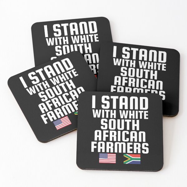 Item preview, I stand with White Farmers – Political Protest Statement for South Africa designed and sold by kawaiivsglitch.