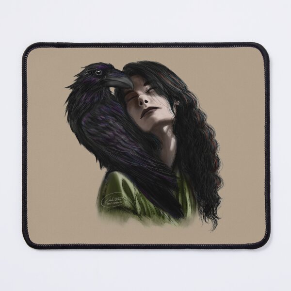 Item preview, Kindred Spirit Raven Lady designed and sold by Amberakart.