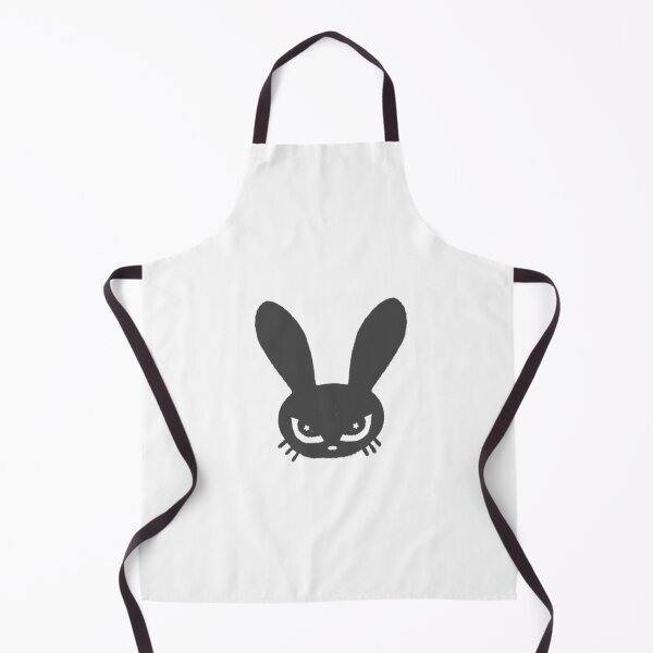 Item preview, bunny drawing with flower pupils designed and sold by krolikdesigns.
