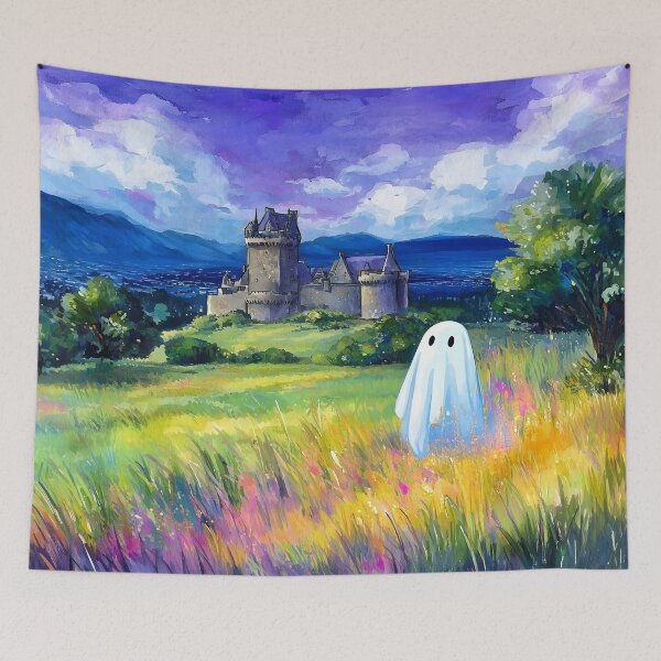 Item preview, Castle Beyond the Flowers designed and sold by sakurashorty.
