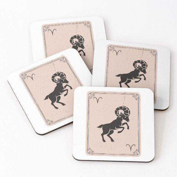 Item preview, 2nd Aries Playing Card Zodiac Astrology Minimalist Design designed and sold by Midnight789.