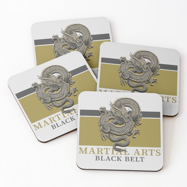 Item preview, Martial Arts Black Belt Dragon Emblem designed and sold by KiwiRider.