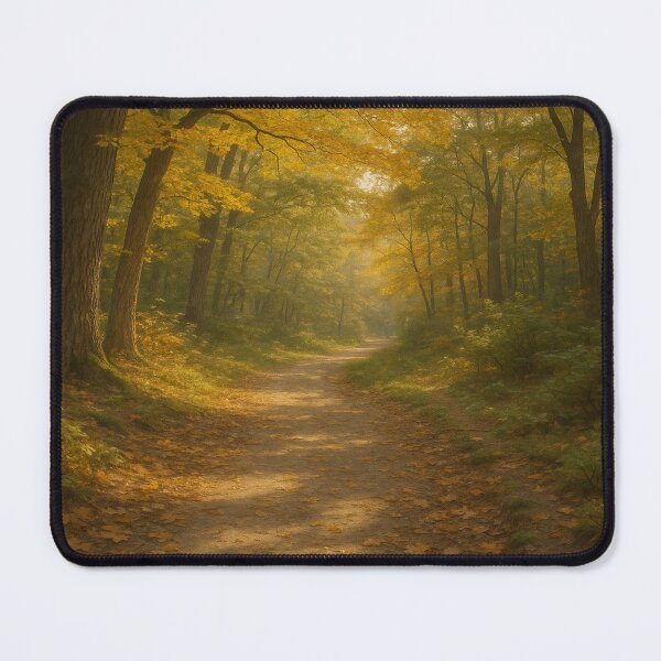 Item preview, Golden Path Through Autumn Woods designed and sold by PastimeMastery.