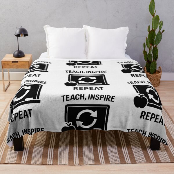 Item preview, TEACH, INSPIRE, REPEAT designed and sold by TheWonkyEaselCo.