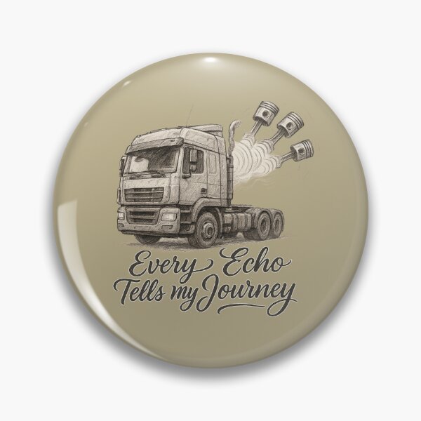 Item preview, Echo of Pistons – Artistic Trucker Expression designed and sold by AwixArslan.