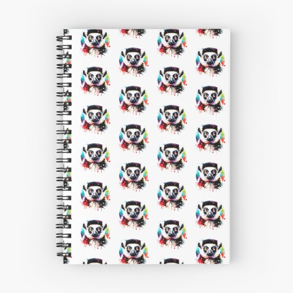 Item preview, Watercolor Sifaka Lemur designed and sold by TheAnimalZ00.