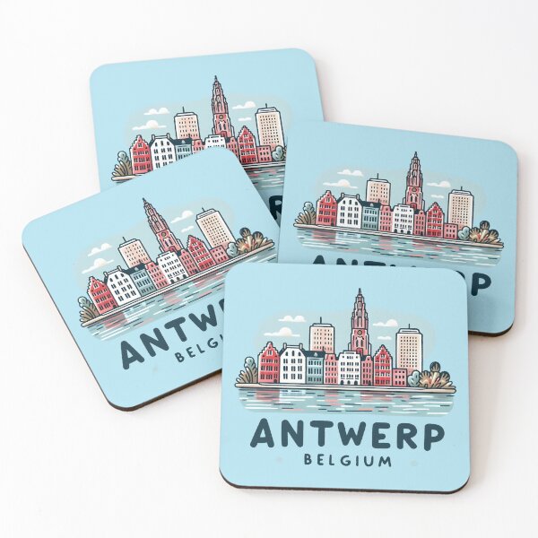 Item preview, Antwerp Belgium designed and sold by WanderlustCoCo.
