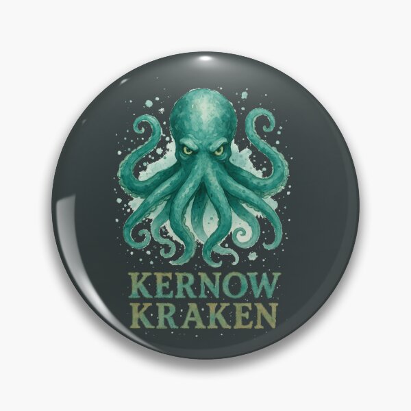 Item preview, Kernow kraken  designed and sold by PiskieChicGifts.