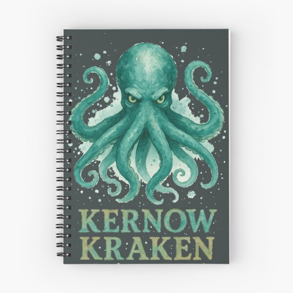 Artikelvorschau, Kernow Kraken entworfen und verkauft von PiskieChicGifts.