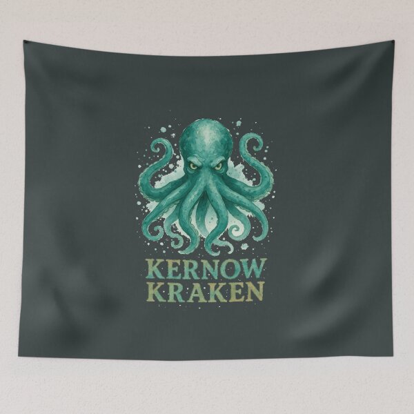 Item preview, Kernow kraken  designed and sold by PiskieChicGifts.