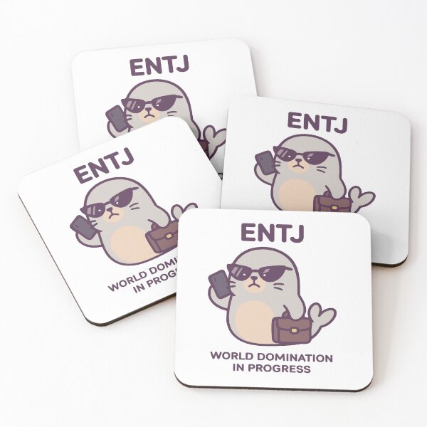 Item preview, ENTJ kawaii seal – the cutest boss who gets it done!  designed and sold by SealSquad.