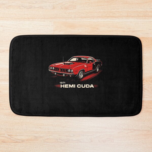 Item preview, 1971 HEMI ’Cuda in Rally Red with Blackout Package designed and sold by TheArtOfCar.