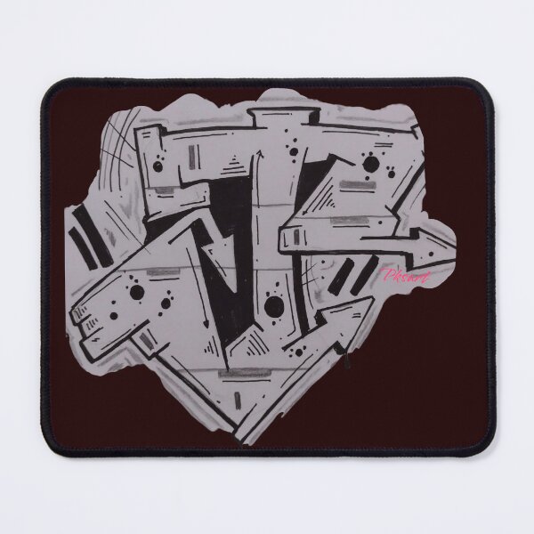 Item preview, J lettering grafiti drawing art designed and sold by pksart1.