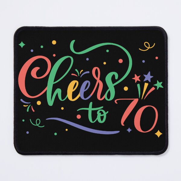 Item preview, Cheers to 70 Years designed and sold by PCStudio57.