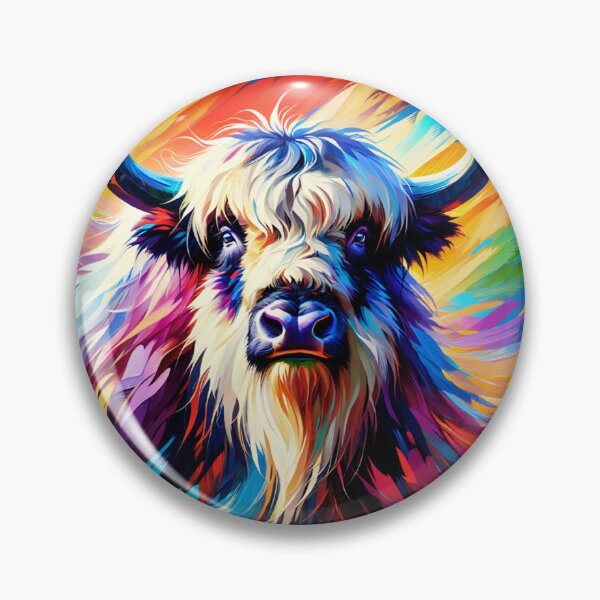 Item preview, Colorful Yak Art designed and sold by TheAnimalZ00.