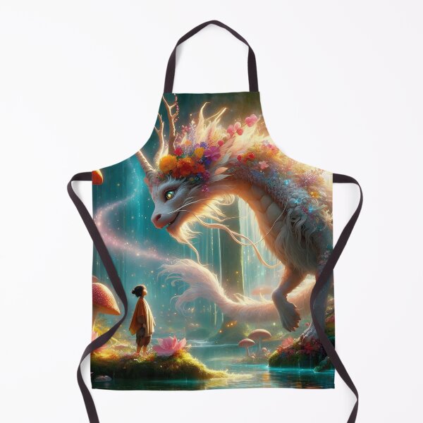 Item preview, Magical Legendary Kirin and the Pool of Friendship designed and sold by BreezyDawnDesigns.