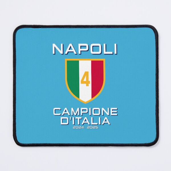 Item preview, Napoli 4th Scudetto Italian Champions 2024/2025 designed and sold by CosmoShirts.