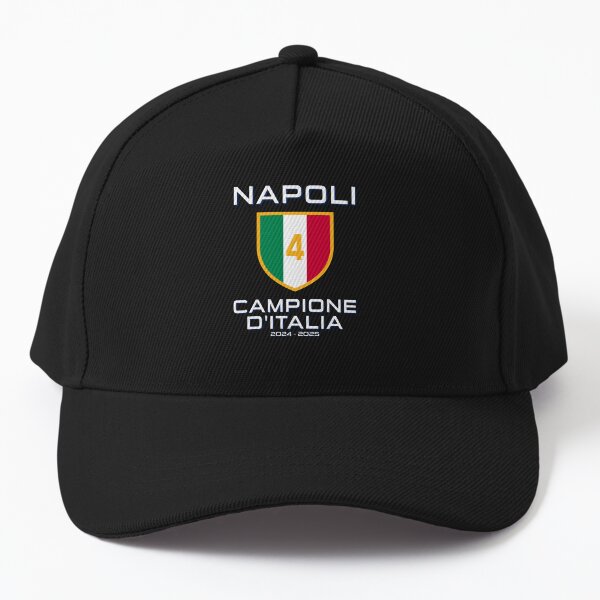 Item preview, Napoli 4th Scudetto Italian Champions 2024/2025 designed and sold by CosmoShirts.