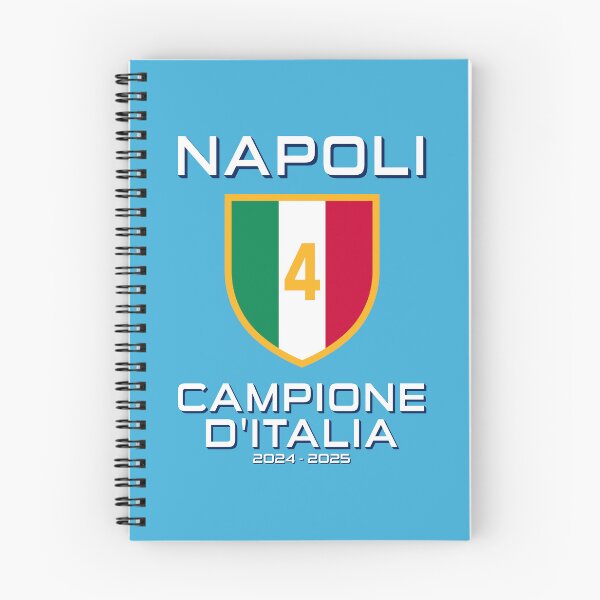 Artikelvorschau, Napoli 4. Scudetto Italienischer Meister 2024/2025 entworfen und verkauft von CosmoShirts.