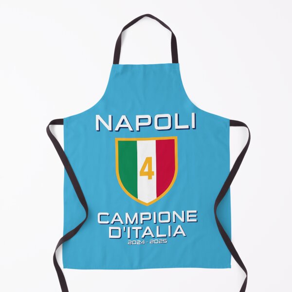 Item preview, Napoli 4th Scudetto Italian Champions 2024/2025 designed and sold by CosmoShirts.
