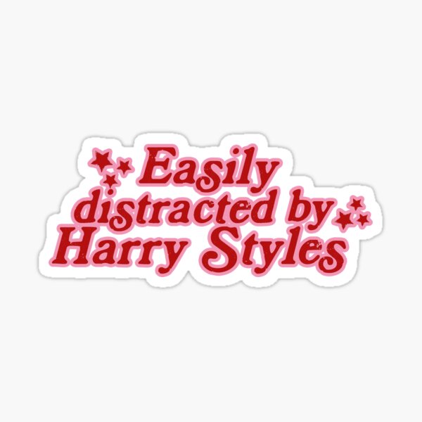 Aperçu de l'œuvre Harry Styles, facilement distrait par créée et vendue par baranskini.