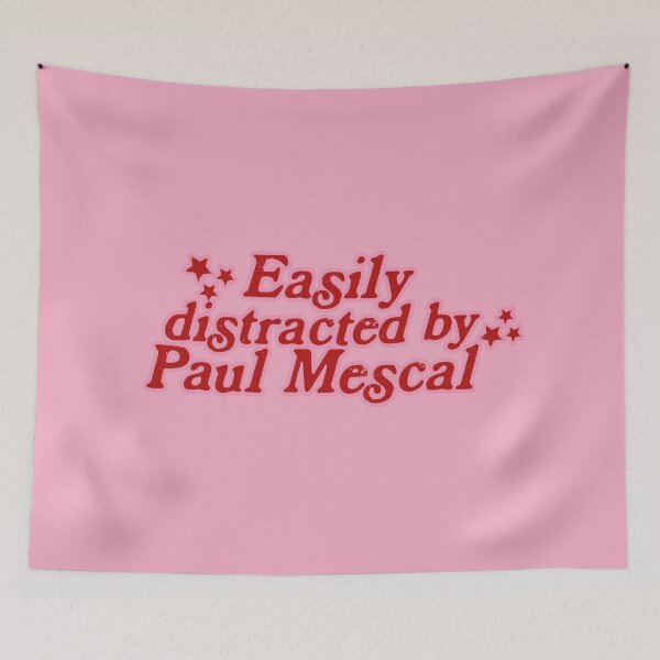 Item preview, Paul Mescal, Easily distracted by designed and sold by baranskini.