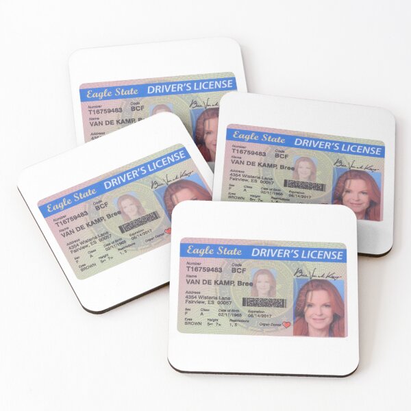 Item preview, Bree Van De Kamp (desperate housewives) driver's license designed and sold by itgirlcreative.