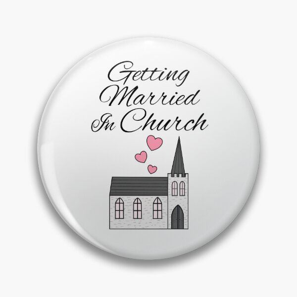 Item preview, Getting Married In Church, Christian Wedding Engagement designed and sold by doodlerob.
