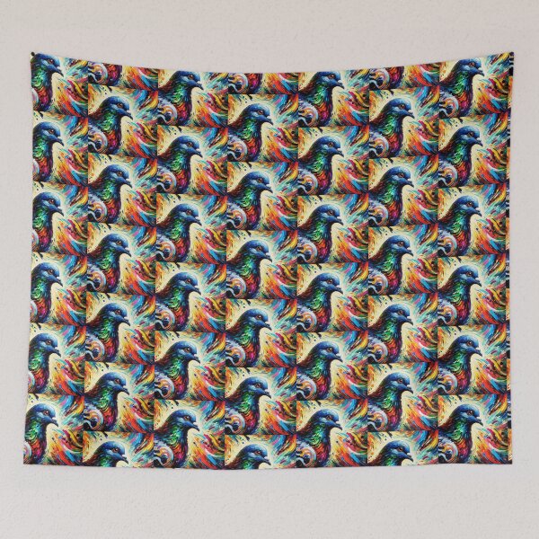 Item preview, Acrylic Pigeon Art  designed and sold by TheAnimalZ00.