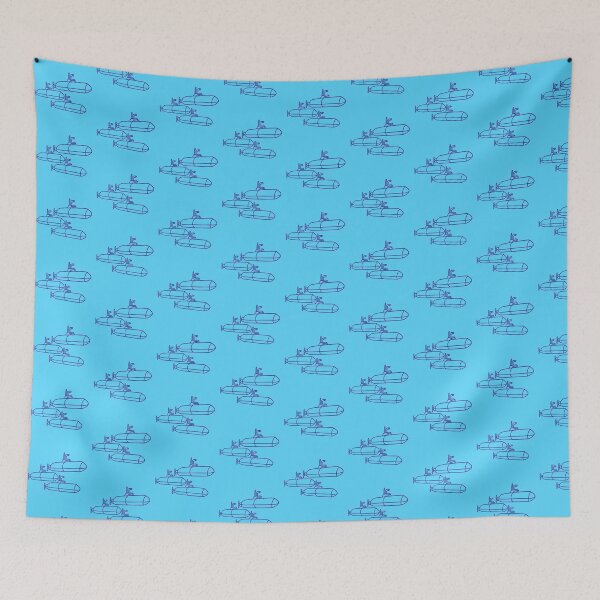 Item preview, 3 Submarines Fleet Three Squadrons Group Team Crew designed and sold by shirt-o-mat.