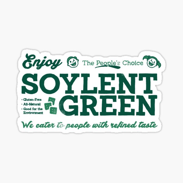 Artikel-Vorschau von Vintage Soylent Grün, designt und verkauft von vonplatypus.