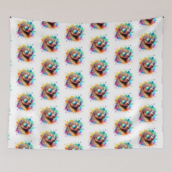 Item preview, Watercolor Cool Pangolin designed and sold by TheAnimalZ00.