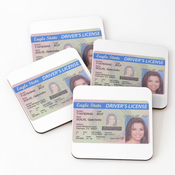 Item preview, Gabrielle (desperate housewives) driver's license designed and sold by itgirlcreative.