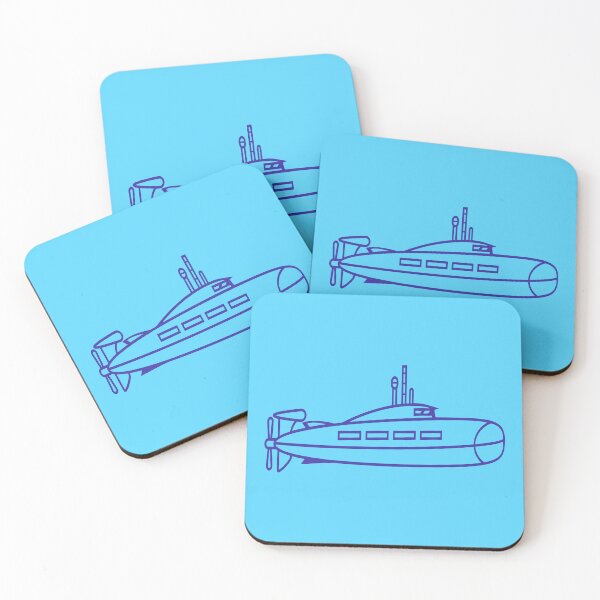 Item preview, Submarine Dive Nautic Submersible Marine Captain designed and sold by shirt-o-mat.