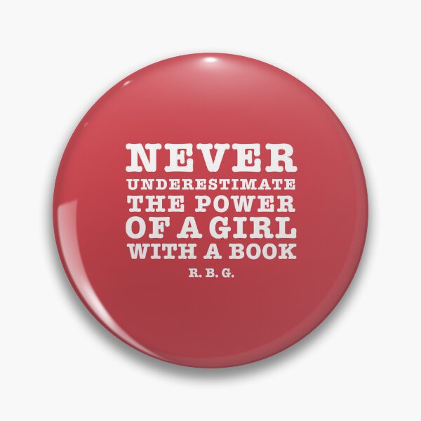 Item preview, Never Underestimate The Power of a Girl With a Book designed and sold by corbrand.