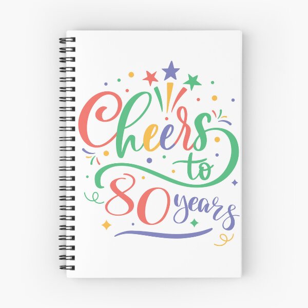 Item preview, Cheers to 80 Years designed and sold by PCStudio57.