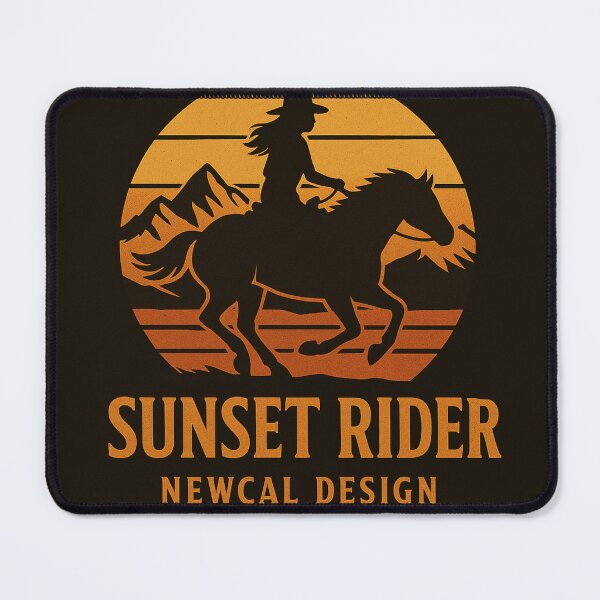 Item preview, Sunset Rider – Mountain Freedom Spirit | Newcal Design designed and sold by Newcal design.