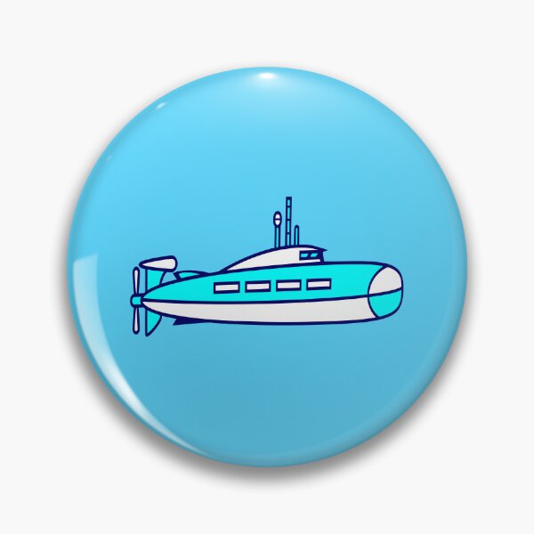 Item preview, Submarine Dive Nautic Submersible Marine Captain designed and sold by shirt-o-mat.