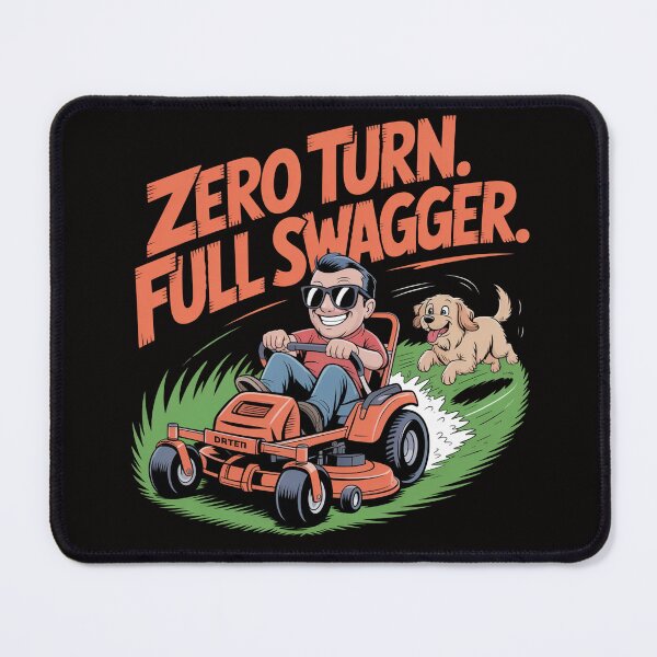 Item preview, Father Mows Best Gardener Dad Lawn Care – Zero Turn Full Swagger Shirt designed and sold by Slavicsoul.