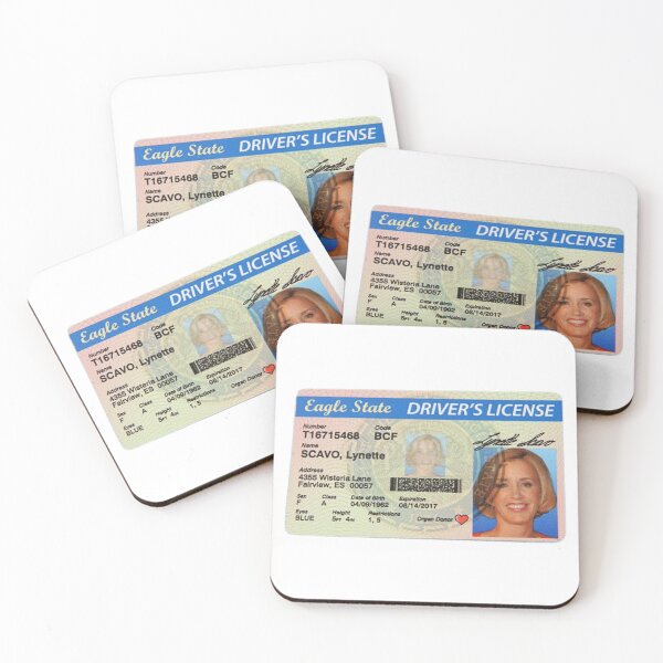 Item preview, Lynette (desperate housewives) driver's license designed and sold by itgirlcreative.