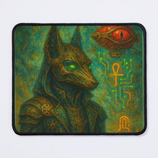 Item preview, Steampunk Anubis and the Watchful Eye Airship designed and sold by VidyoeDesigns67.