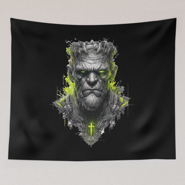 Item preview, Frankenstein Portrait designed and sold by jecphotography and art.