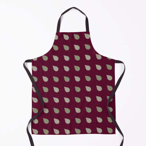 Item preview, Red Brown, Gold Fawn Rain Drops, Pattern, Pear Shaped, Tear Drops designed and sold by AASparksDesigns.