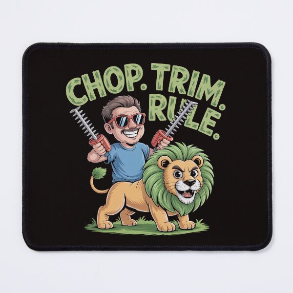 Item preview, Father Mows Best Gardener Dad Lawn Care – Chop Trim Rule Shirt designed and sold by Slavicsoul.